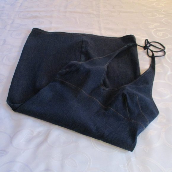 RUBY ROX DENIM HALTER DRESS – WOMENS or JRS – NWT - Picture 3 of 16